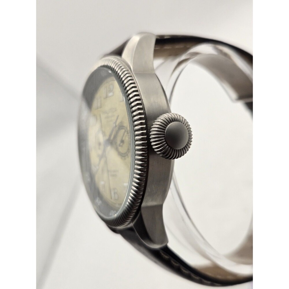 Nautica A16521 Men's 46mm Vintage-Inspired Watch. New Battery. MINT. - Picture 8 of 14